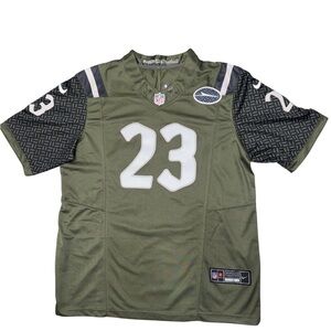 NFL #23 Olive Green Football Jersey
